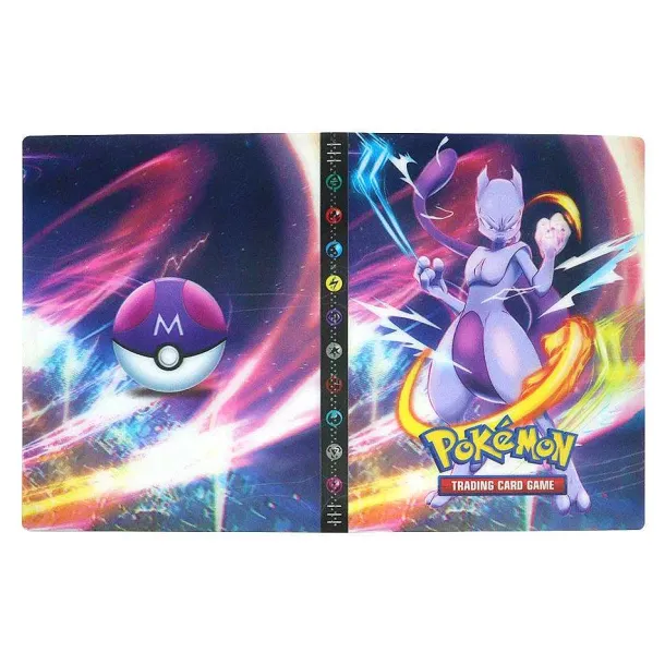 Pokemon Sammel Album Im 3D Shiny Look Fur 432 Karten