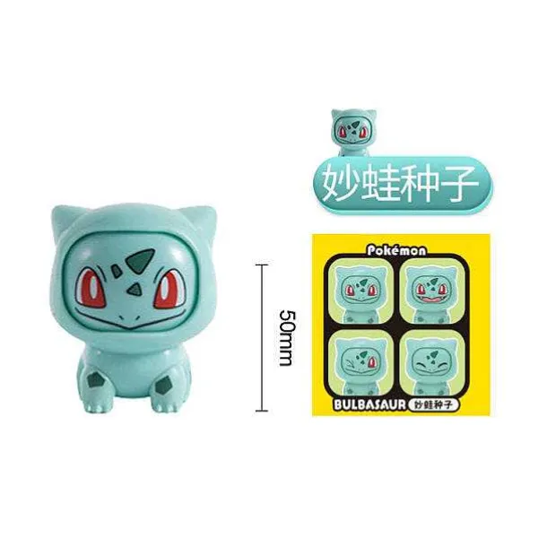 Pokemon Sammelfiguren Mit Wechselgesicht (Ca. 5 Cm)