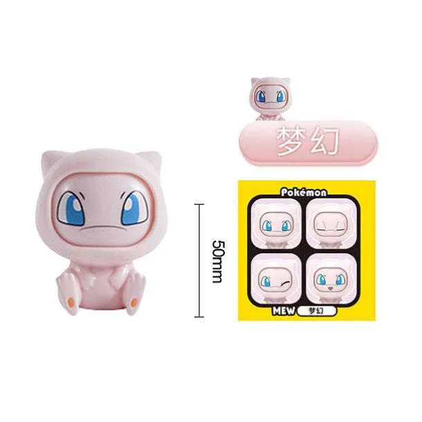 Pokemon Sammelfiguren Mit Wechselgesicht (Ca. 5 Cm)