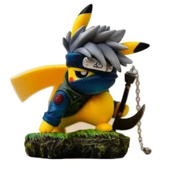Pokemon Sammelfigur Pikachu Im Manga Naruto Optik, Ca. 10Cm