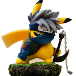 Pokemon Sammelfigur Pikachu Im Manga Naruto Optik, Ca. 10Cm