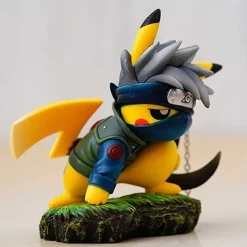 Pokemon Sammelfigur Pikachu Im Manga Naruto Optik, Ca. 10Cm