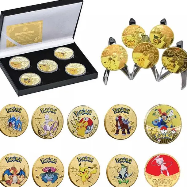 Pokemon Sammel Munzen - Viele Motive