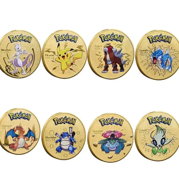 Pokemon Sammel Munzen - Viele Motive