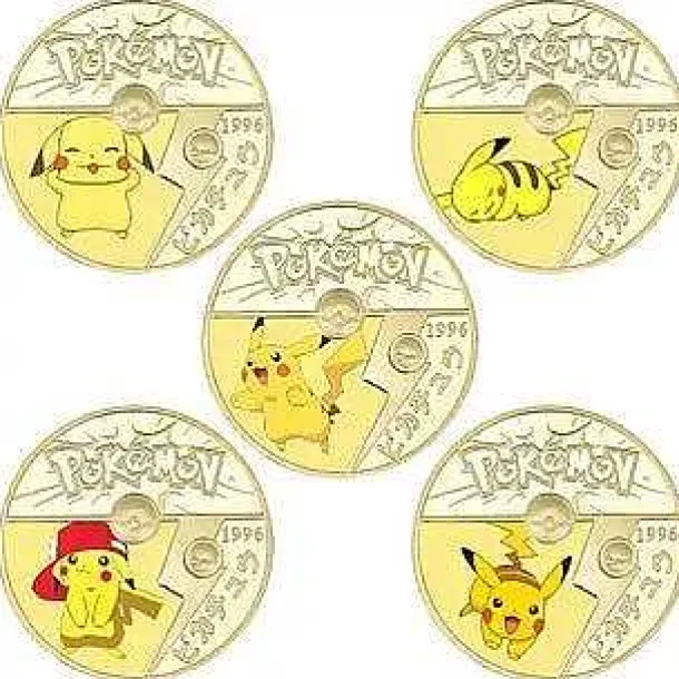 Pokemon Sammel Munzen - Viele Motive