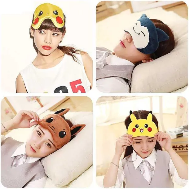 Pokemon Schlafmaske In Verschiedenen Motiven