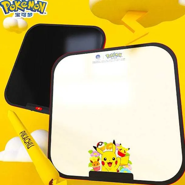 Pokemon Schreibtafel Im Pikachu Design Mit Pokemon Abpaustafeln