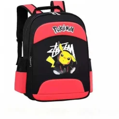Pokemon Schul Rucksack In 3 Farben (Ca. 42Cm X 30Cm X 18Cm)