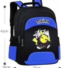 Pokemon Schul Rucksack In 3 Farben (Ca. 42Cm X 30Cm X 18Cm)