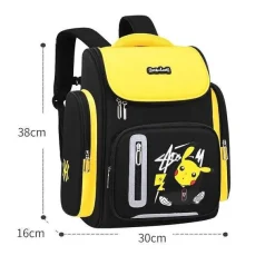 Pokemon Schul Rucksack Mit Pikachu Pokemon Motiv In Blau Oder Gelb