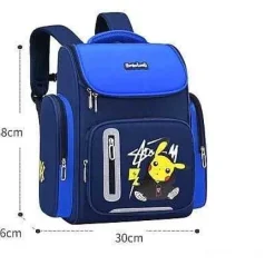 Pokemon Schul Rucksack Mit Pikachu Pokemon Motiv In Blau Oder Gelb