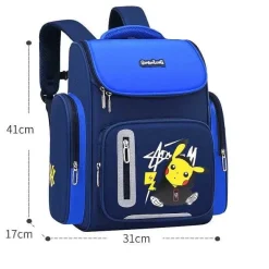 Pokemon Schul Rucksack Mit Pikachu Pokemon Motiv In Blau Oder Gelb