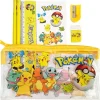 Pokemon Schul Set Mit Tasche, Stift, Aufkleber, Anspitzer, Radiergummi Etc.