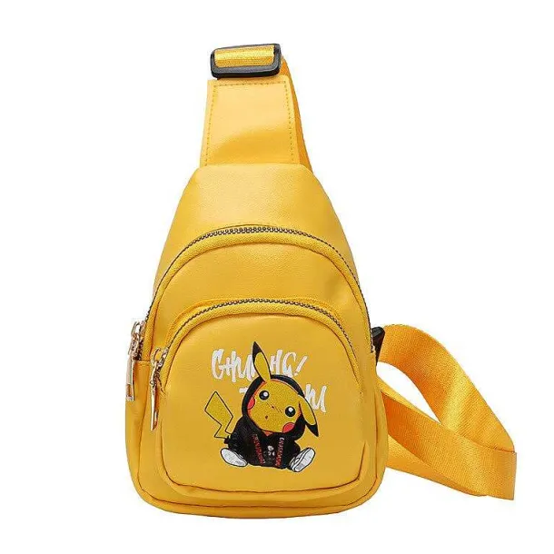 Pokemon Schultertasche Fur Kinder - Slingbag In Verschiedenen Farben