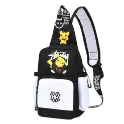 Pokemon Schultertasche, Slingbag Unisex, Verschiedene Farben