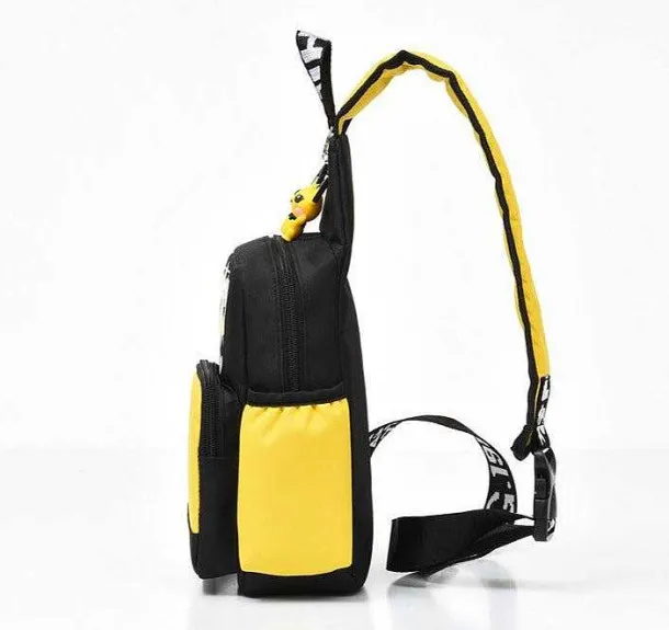 Pokemon Schultertasche, Slingbag Unisex, Verschiedene Farben