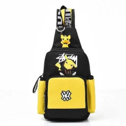 Pokemon Sling Bag - Kleiner Rucksack Tasche Mit Pikachu Motiv