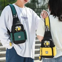 Pokemon Sling Bag - Kleiner Rucksack Tasche Mit Pikachu Motiv