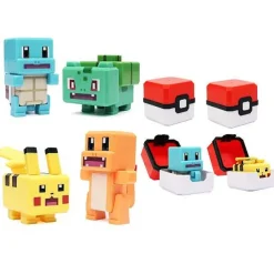 Pokemon Spielzeug Figuren Und Balle Im Pixel Look