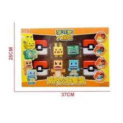 Pokemon Spielzeug Figuren Und Balle Im Pixel Look