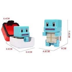 Pokemon Spielzeug Figuren Und Balle Im Pixel Look
