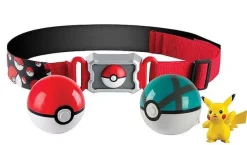 Pokemon Spielzeug Poke Trainer Gurtel Mit Pokeball Und Figur