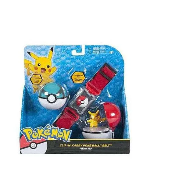 Pokemon Spielzeug Poke Trainer Gurtel Mit Pokeball Und Figur