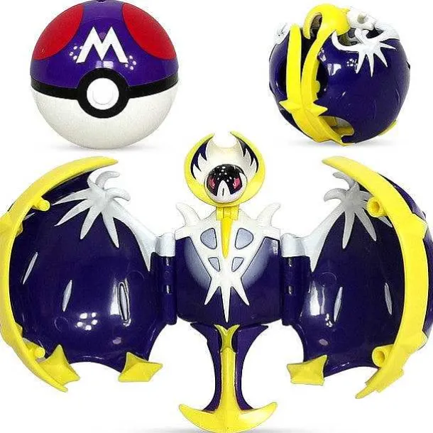 Pokemon Spielzeug Set Mit 2X Figur Und 2X Pokeball (Verschiedene Motive Zur Wahl)