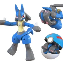 Pokemon Spielzeug Set Mit 2X Figur Und 2X Pokeball (Verschiedene Motive Zur Wahl)