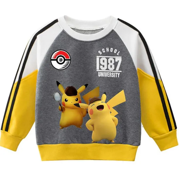 Pokemon Sportliches Kinder Sweatshirt