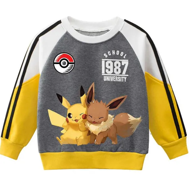 Pokemon Sportliches Kinder Sweatshirt
