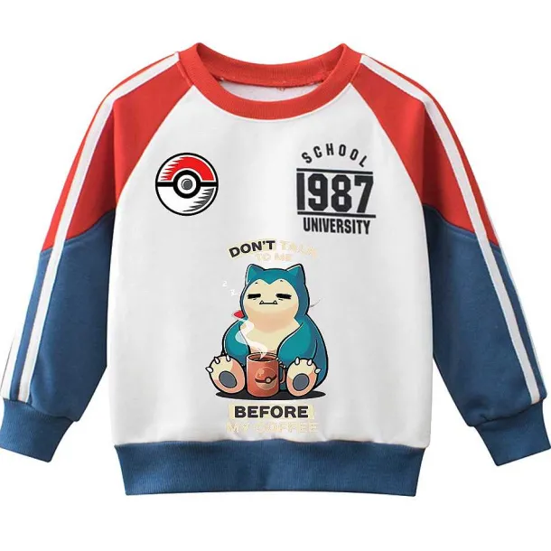 Pokemon Sportliches Kinder Sweatshirt