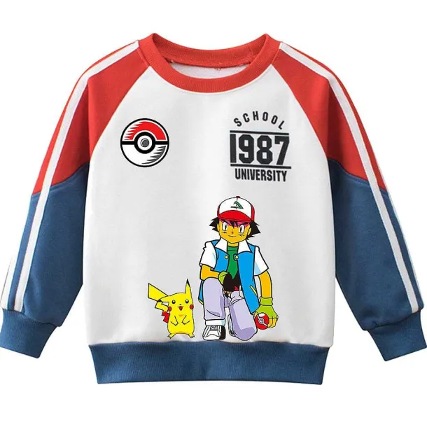 Pokemon Sportliches Kinder Sweatshirt