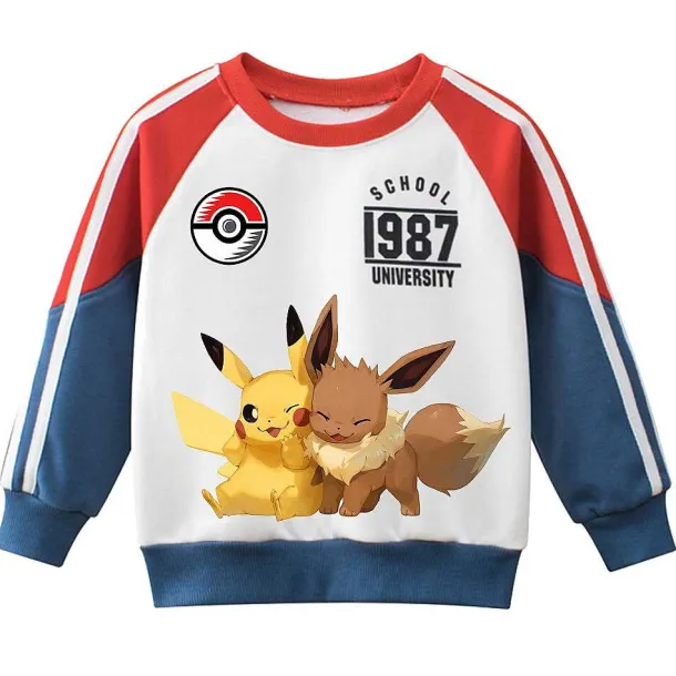 Pokemon Sportliches Kinder Sweatshirt