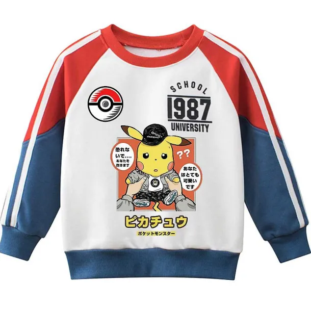 Pokemon Sportliches Kinder Sweatshirt