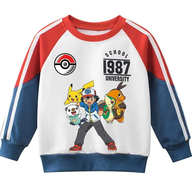 Pokemon Sportliches Kinder Sweatshirt
