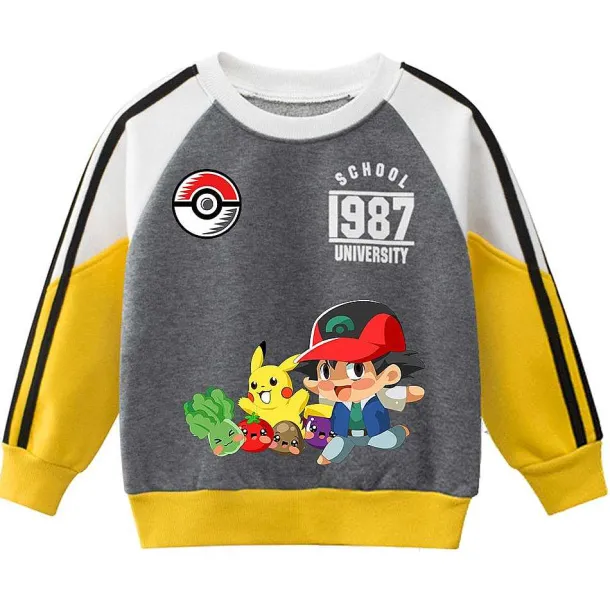 Pokemon Sportliches Kinder Sweatshirt
