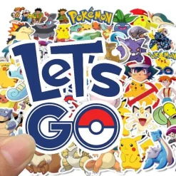 Pokemon Sticker Aufkleber - 50 Oder 100 Stuck