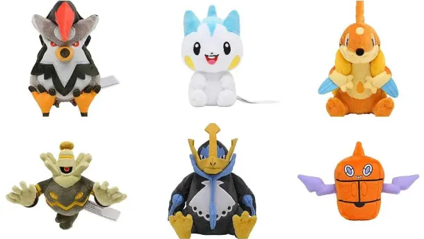 Pokemon Stofftiere Glaceon Dusknoir Vespiquen Chatot Rotom Pachirisu Empoleon Etc.
