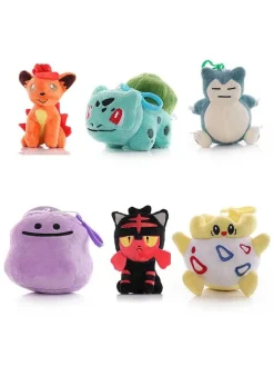Pokemon Stofftier Schlusselanhanger - Verschiedene Motive Zur Auswahl