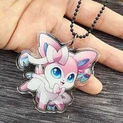 Pokemon Sylveon Keychain / Anhanger / Lanyard