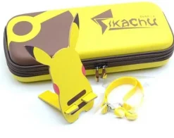 Pokemon Tasche / Stander Fur Switch Konsole - Pikachu, Evoli