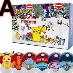Pokemon 6-Teiliges Pokeball Weihnachts Set