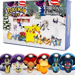Pokemon 6-Teiliges Pokeball Weihnachts Set