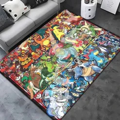 Pokemon Teppich (Rechteck) In Verschiedenen Grosen Und Motiven