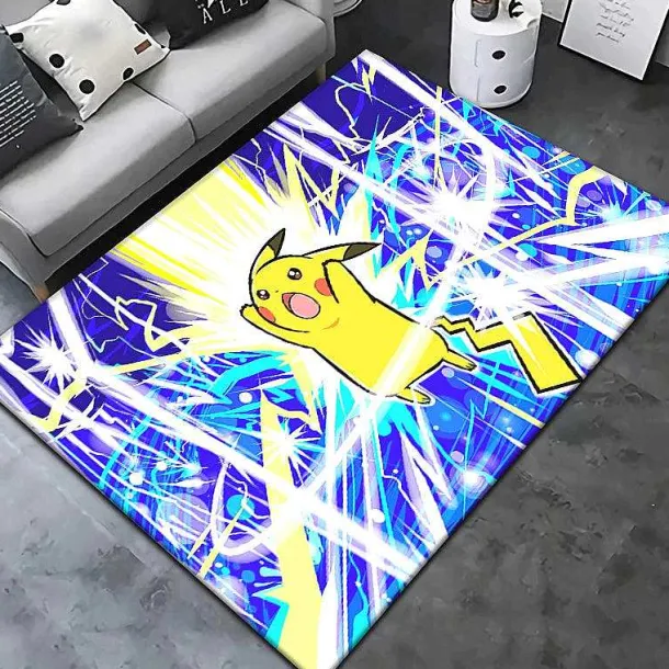 Pokemon Teppich (Rechteck) In Verschiedenen Grosen Und Motiven