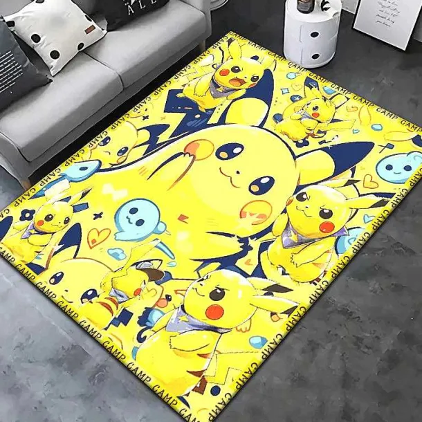 Pokemon Teppich (Rechteck) In Verschiedenen Grosen Und Motiven