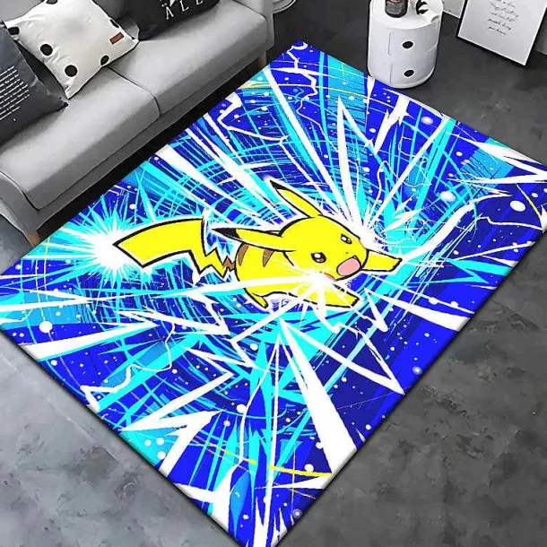 Pokemon Teppich (Rechteck) In Verschiedenen Grosen Und Motiven