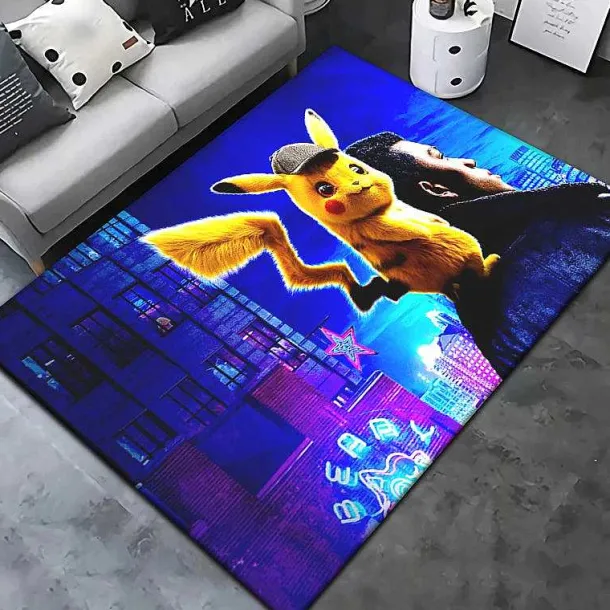 Pokemon Teppich (Rechteck) In Verschiedenen Grosen Und Motiven