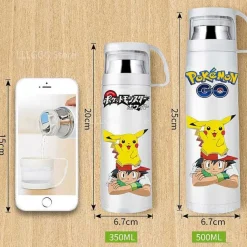 Pokemon Thermoskanne Wasserflasche In Vielen Motiven (350Ml Oder 500Ml)